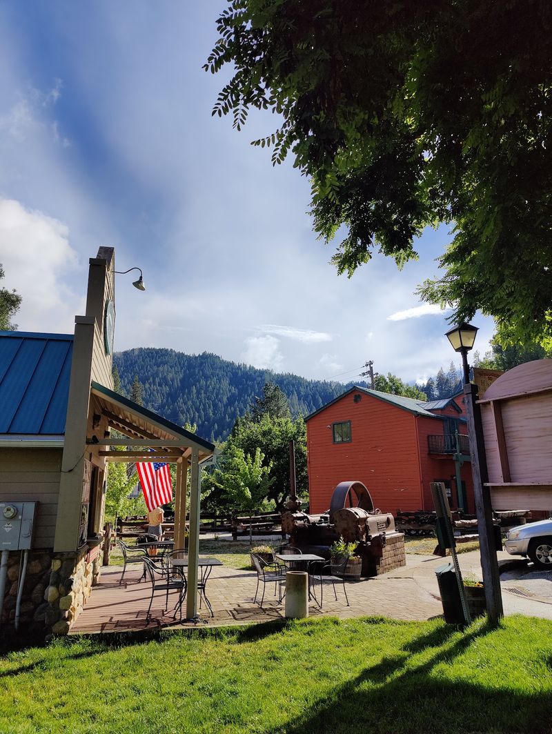 Riverside Patios And Hearty Plates For Hungry Riders