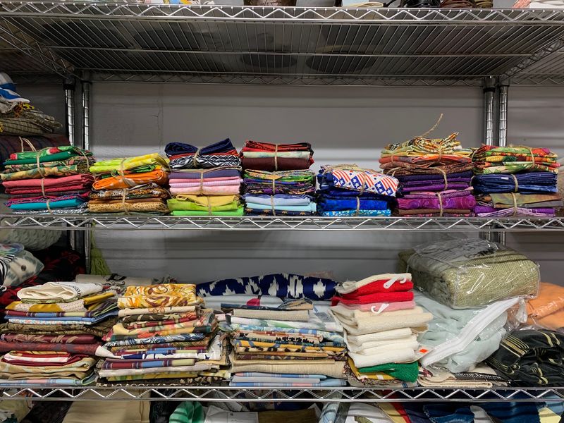 Rooms Full of Fabric and Yarn Rooms Full of Fabric and Yarn