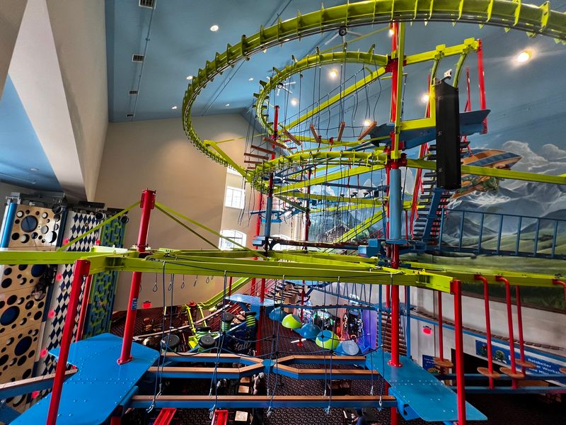 Ropes Courses, Arcades, And Mini Bowling Round Out The Fun