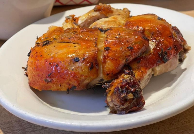 Rotisserie Chicken And Crunchy Chicharrón De Pollo