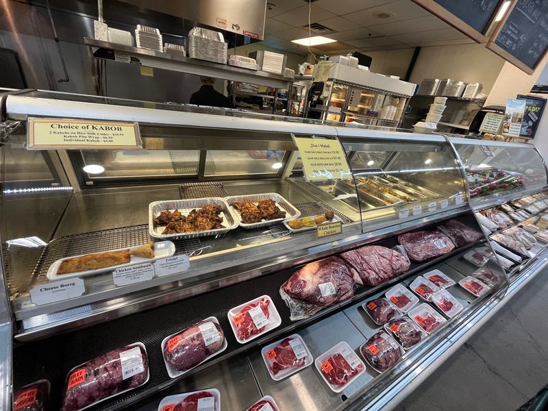Shawarma, Falafel and the Hot Food Counter