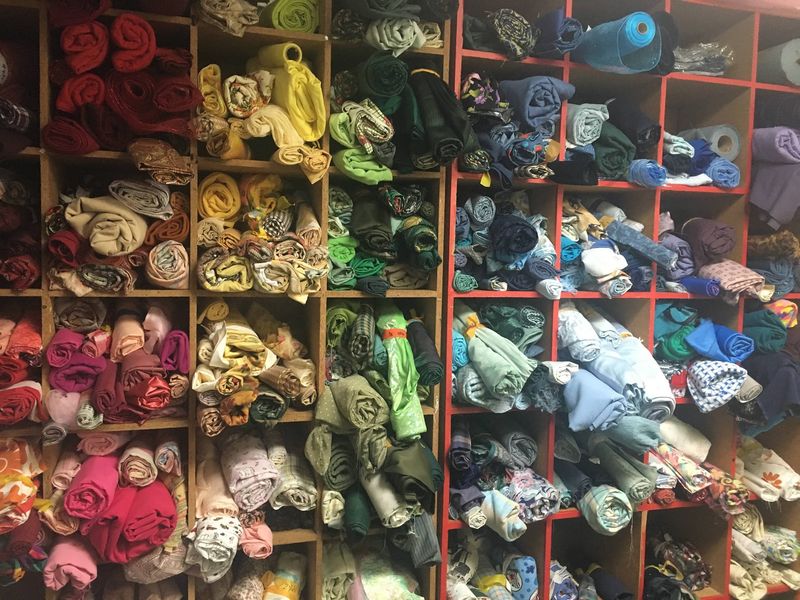 Shelves Packed With Yarn, Paper, And Pure Possibility Shelves Packed With Yarn, Paper, And Pure Possibility