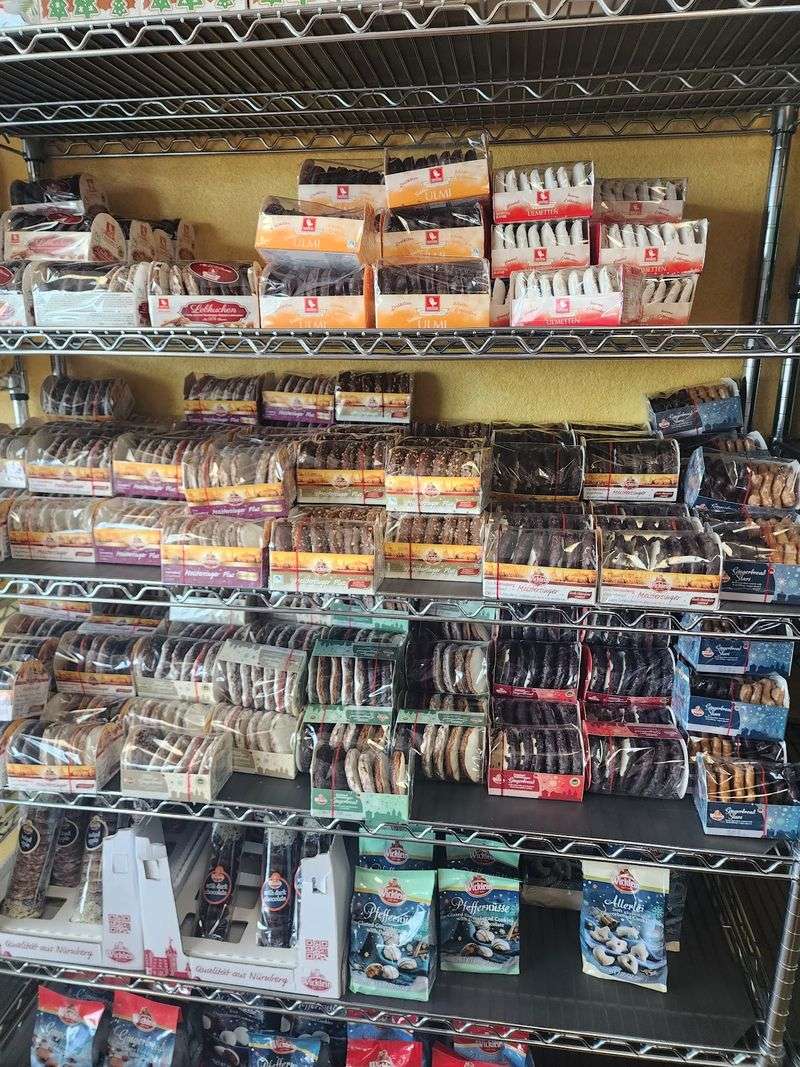 Shelves Stocked Straight From Germany