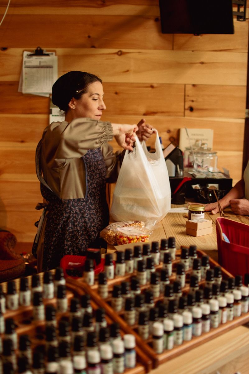 Soaps, Oils and Herbal Shelves
