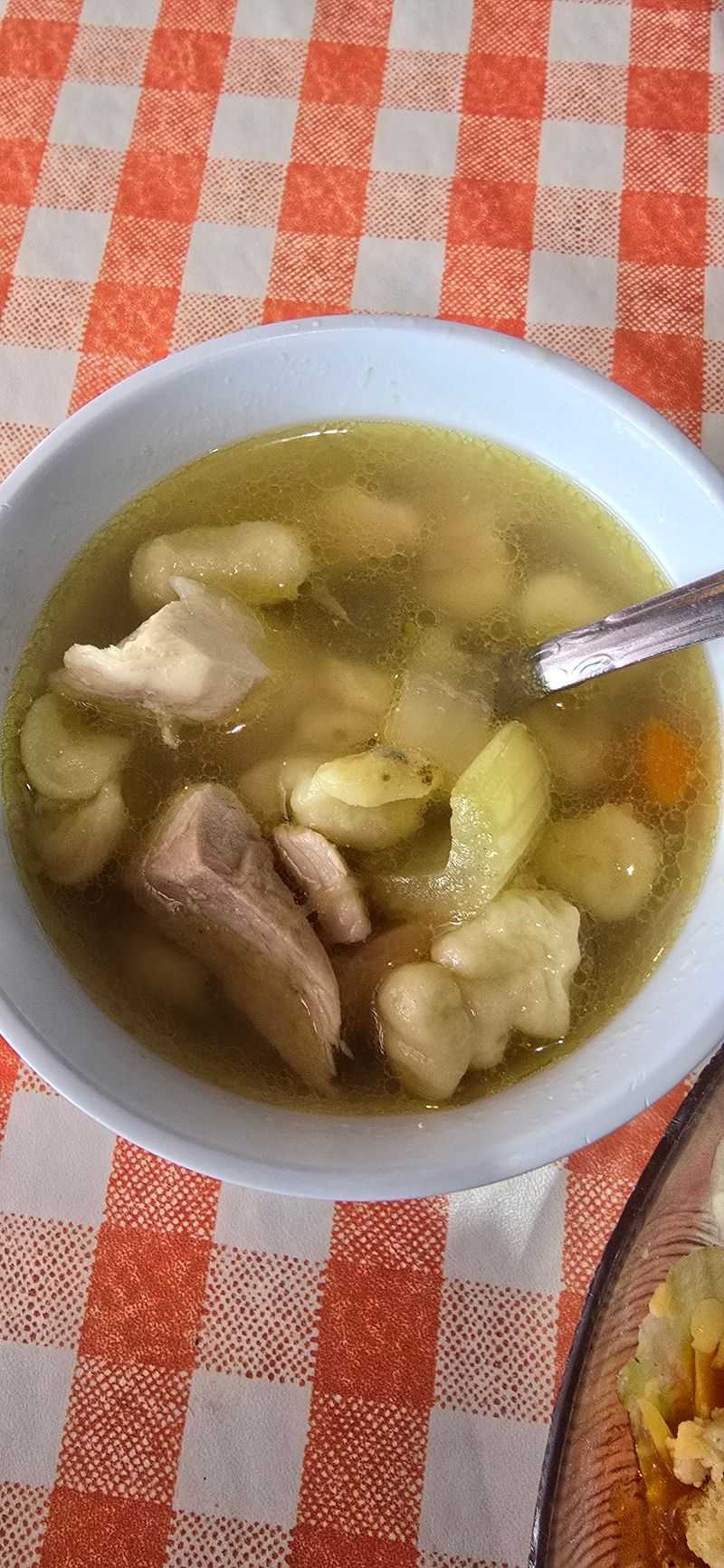 Soups, Salad Bar, and Comfort Classics