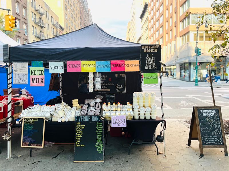 Spot Their Stand At A Bustling Greenmarket