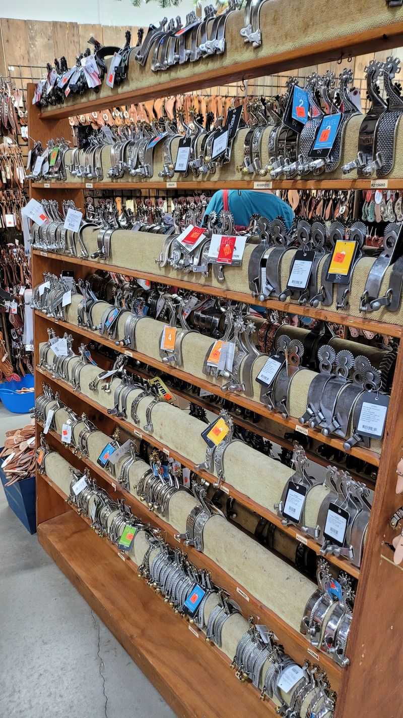 Spurs, Bits, and a Wall of Tack