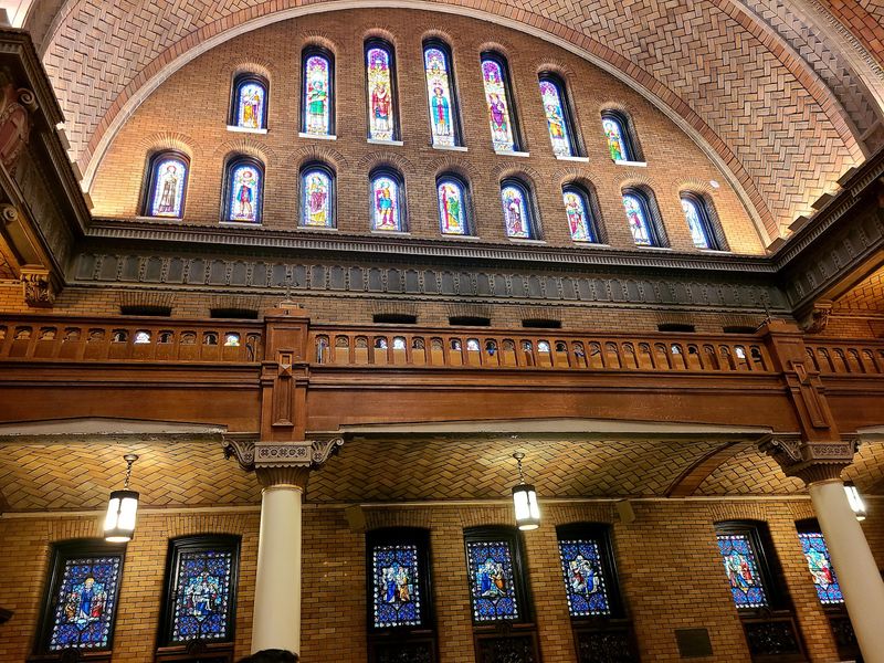 Stained Glass, Carved Stations, and Honest Oak