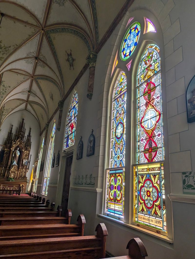 Stained Glass Full of Family Names