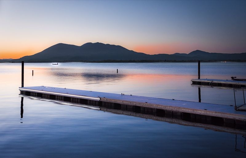 Starry Skies And Moonrises Over The Water Starry Skies And Moonrises Over The Water