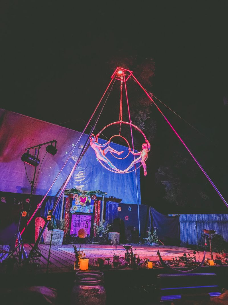 Stick Around Late Enough And The Lawn Turns Into A Stage