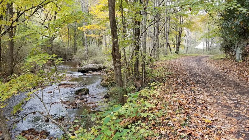 Swimming Holes, Trout Water, And A Famous Footpath Crossing Swimming Holes, Trout Water, And A Famous Footpath Crossing