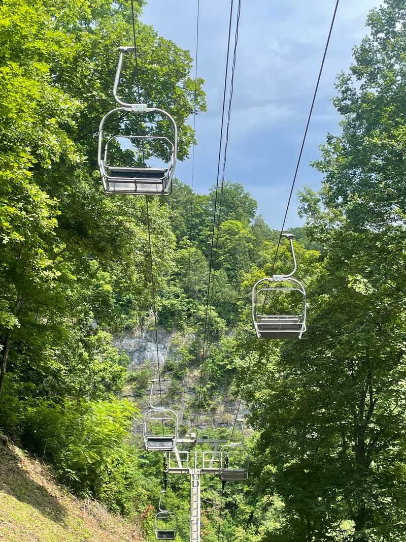 The Chairlift That Gives Your Stomach Something to Talk About The Chairlift That Gives Your Stomach Something to Talk About
