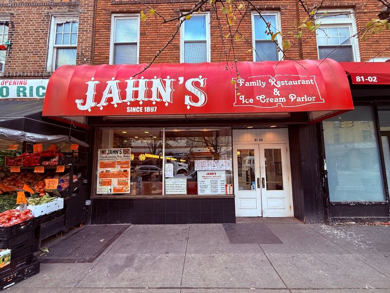 The Last Jahn's Standing Sits on a Busy Jackson Heights Avenue