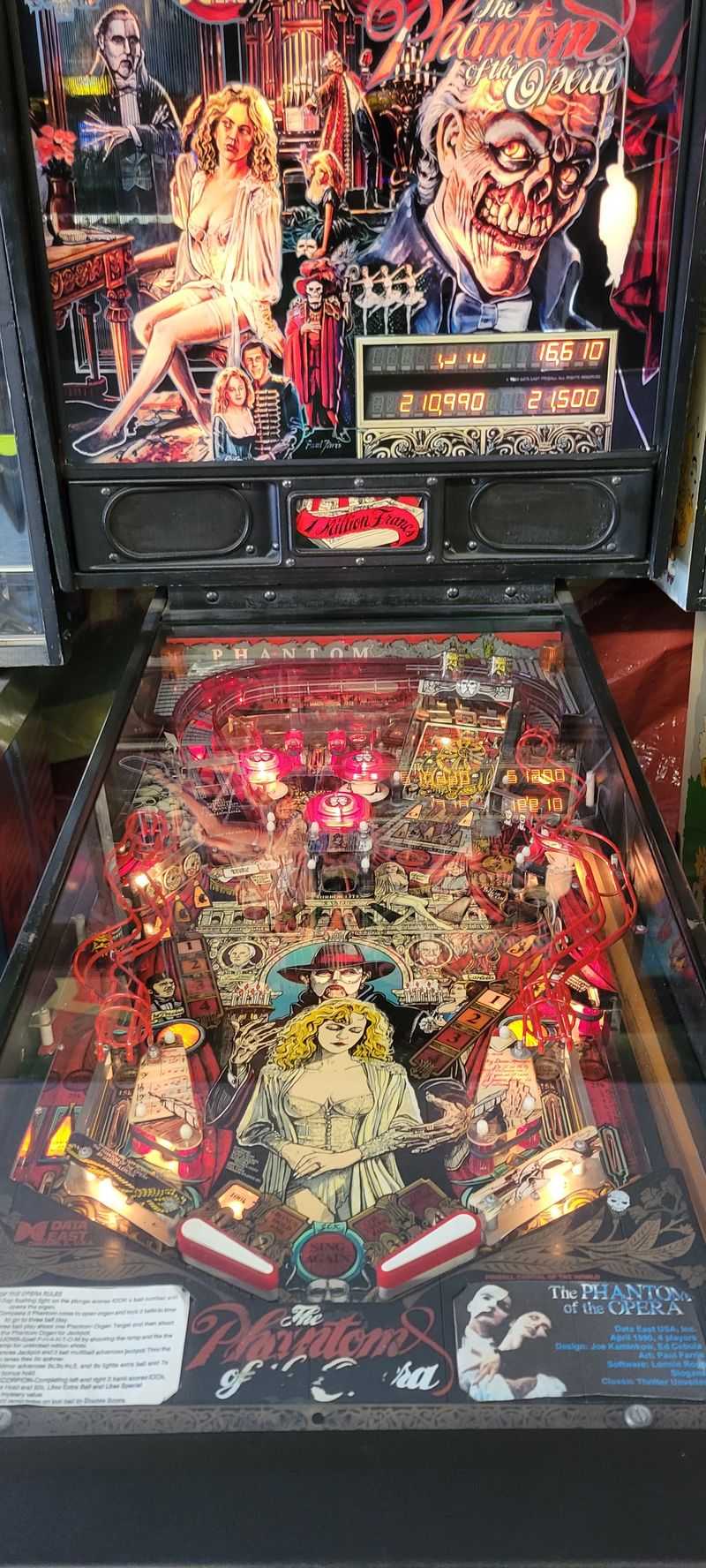 The Phantom Table With A Backglass Worth Staring At