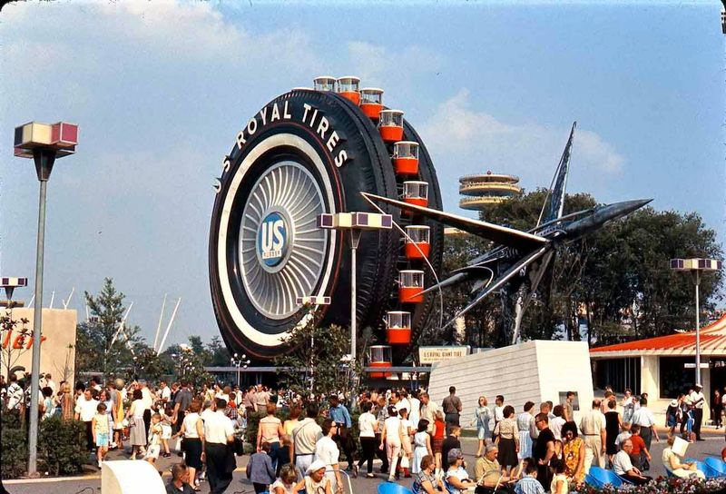 Twenty-Five Cents For A Spin Inside A Tire