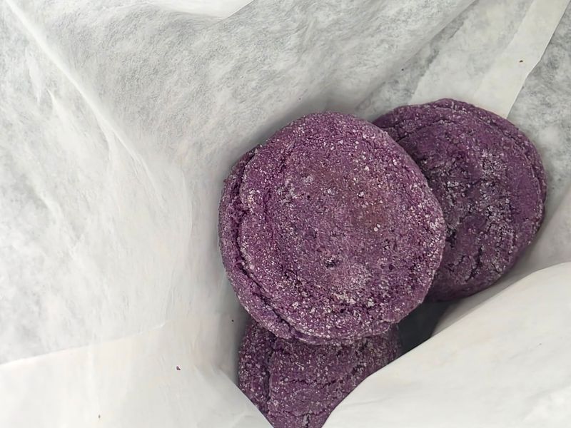 Ube Cookies That Steal The Whole Show