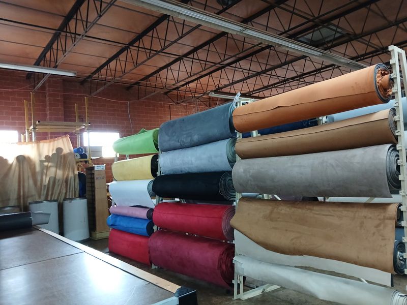 Upholstery and the Automotive Fabric Room