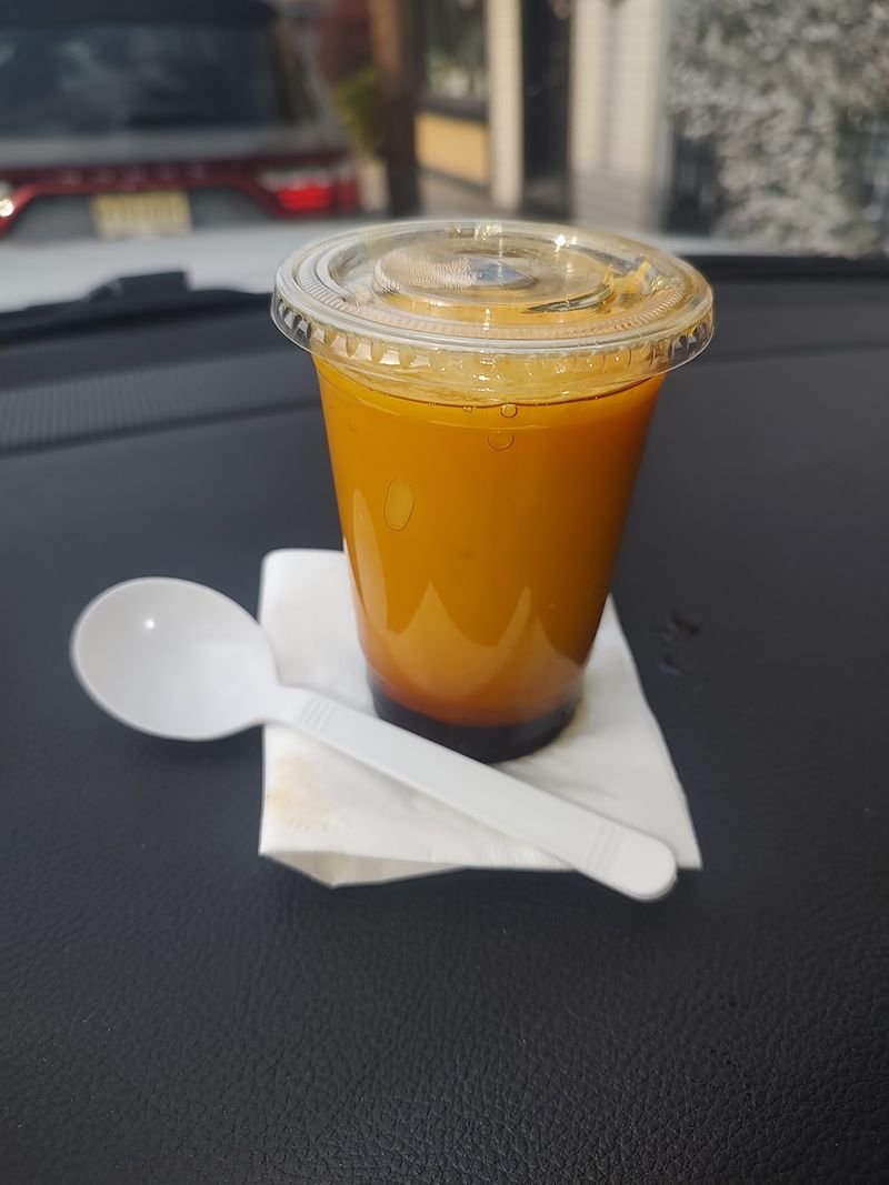 Vampiro Juice, Fresh OJ, And A Cup Of Pot Coffee Vampiro Juice, Fresh OJ, And A Cup Of Pot Coffee