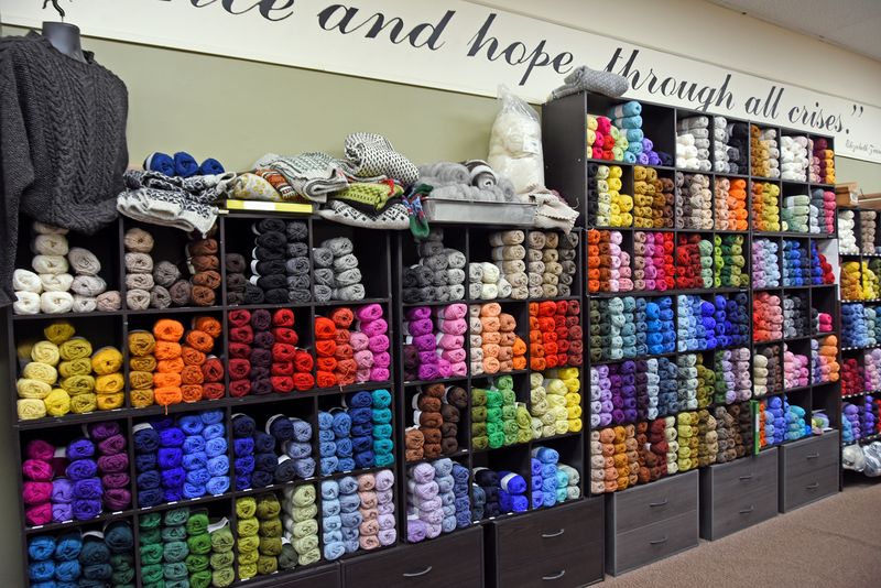 Wall of Yarn, Freeport, IL Wall of Yarn, Freeport, IL