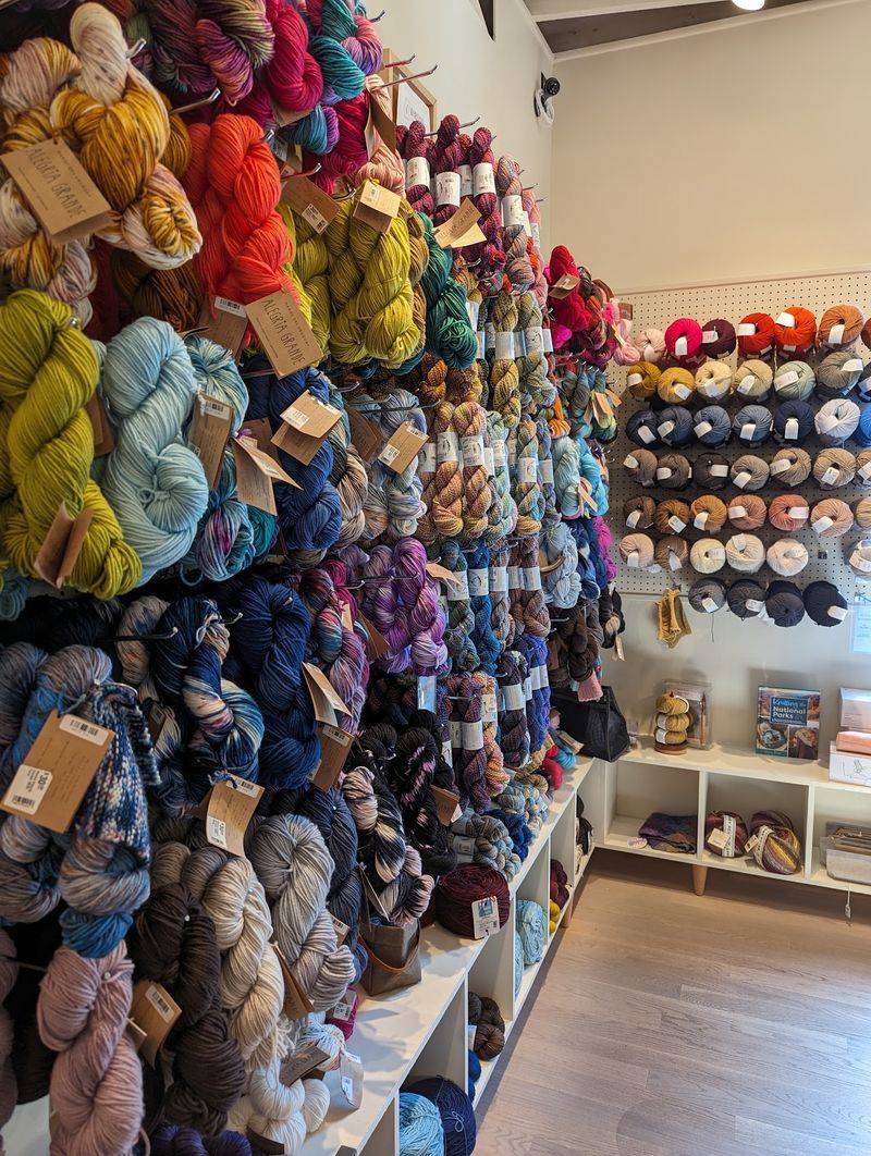 Walls Of Indie Yarn That Make Big-Box Shopping Feel Far Away Walls Of Indie Yarn That Make Big-Box Shopping Feel Far Away