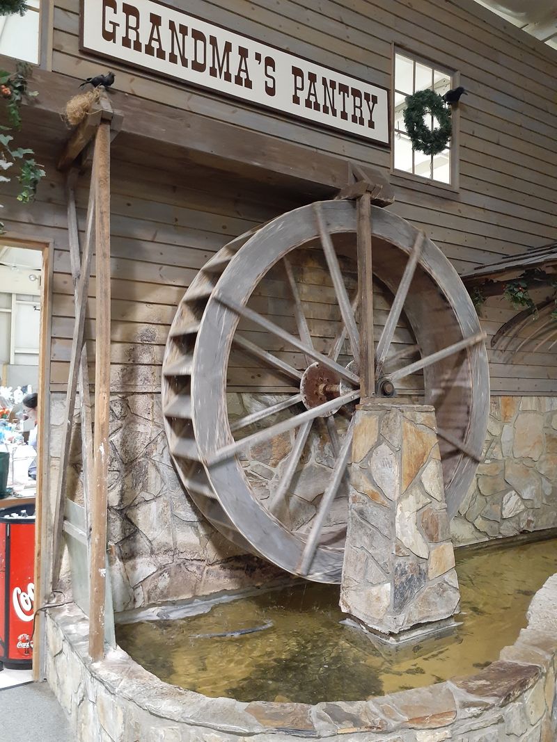 Water Wheels, Benches, and a Slower Pace Water Wheels, Benches, and a Slower Pace