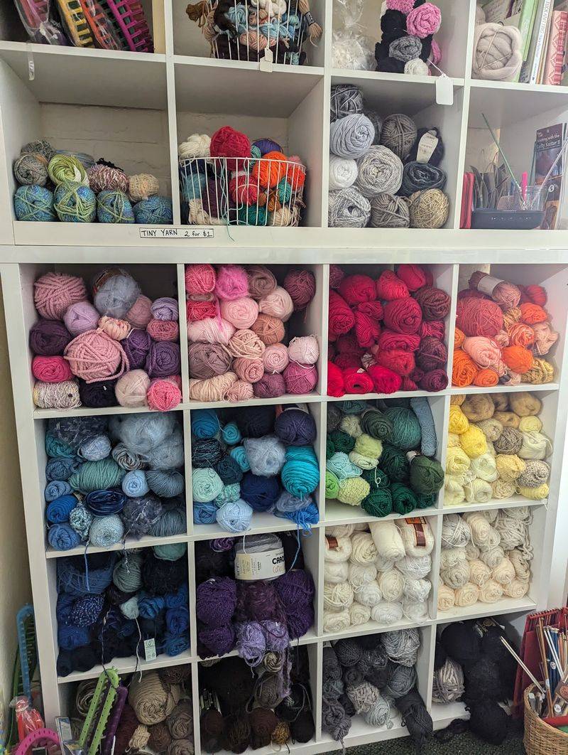 Yarn, Beads, And Fabric Worth Rummaging For