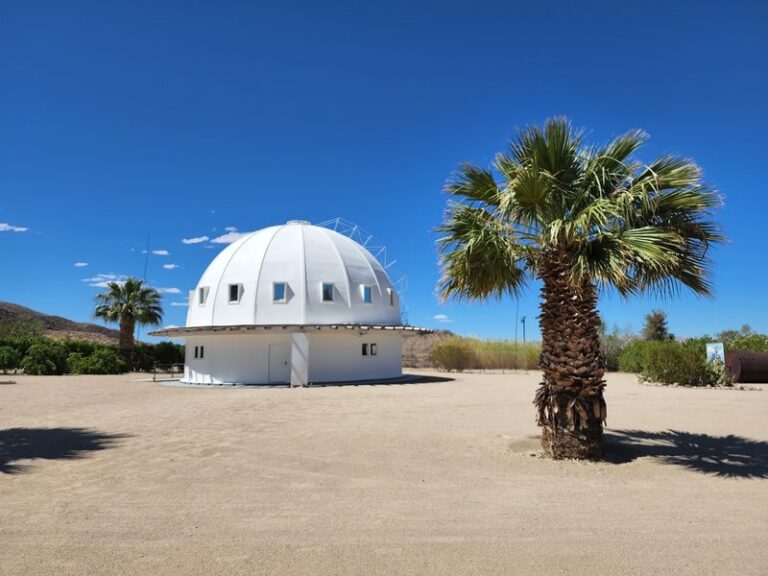 This Mysterious Mojave Desert Dome In California Hums With A Sound Bath Unlike Anything Else