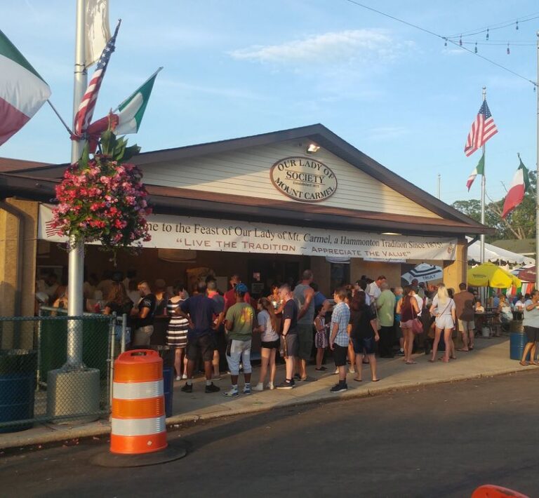 This New Jersey Italian Festival Has Filled South Jersey Streets With Sausage Smoke And Fireworks For Over A Century