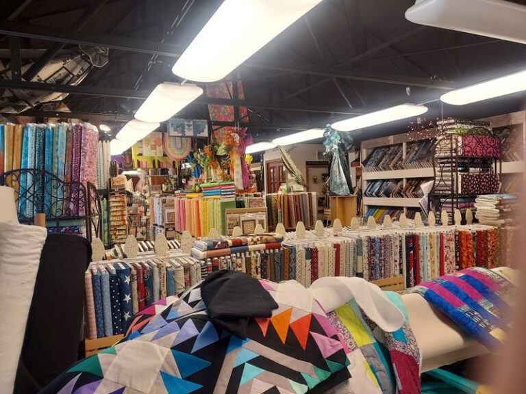 This Small-Town Illinois Fabric Shop Stacks Quilting Cotton To The Ceiling, And Quilters Drive Across State Lines For It
