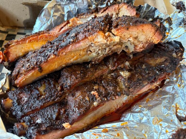 This Oakland California Smokehouse Smokes Giant Beef Ribs And Purple Cornbread Until Everything Sells Out