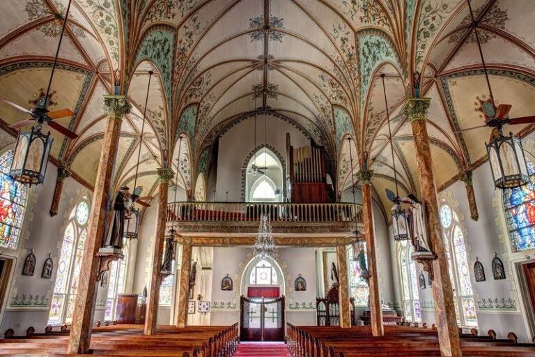 This Tiny Texas Town Has A Painted Church So Detailed Modern Builders Still Can’t Match It