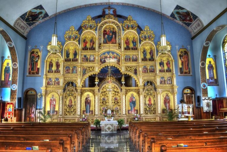 This Syracuse, New York Ukrainian Church Hides An Interior That Makes Drivers Pull Over