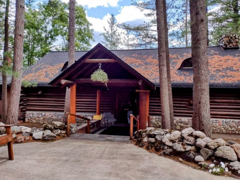 This Hand-Built Michigan Woodland Shrine Near Baldwin Still Welcomes Quiet Visitors Today