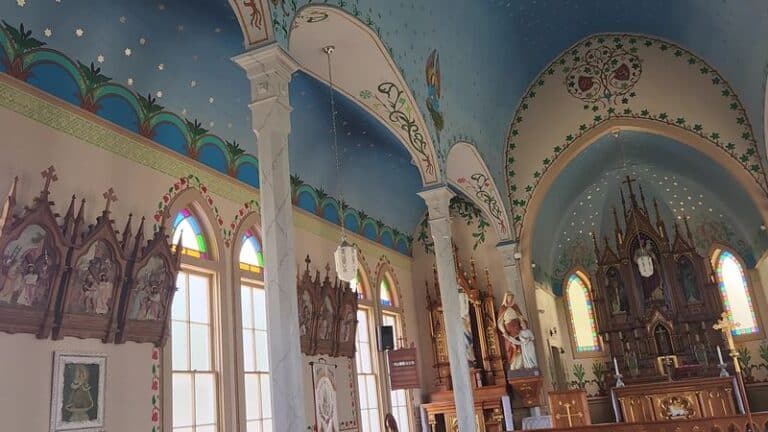 Every Inch of This Little Texas Chapel Is Covered in Hand-Painted Frescoes