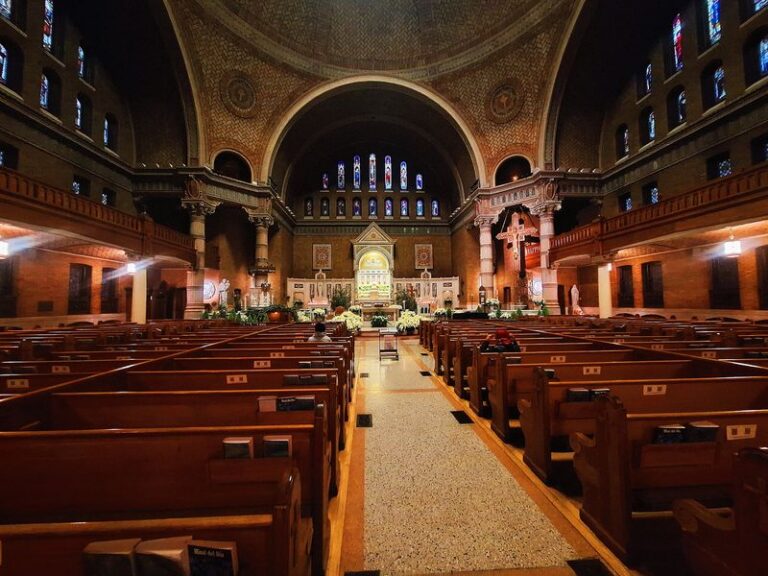 This Utica, New York Polish Church Hides Painted Ceilings That Make You Forget You’re Upstate