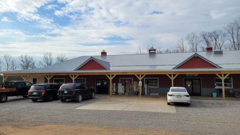 Families Drive Hours to This Virginia Amish Market That Smokes Its Ribs Over an Open Log Fire