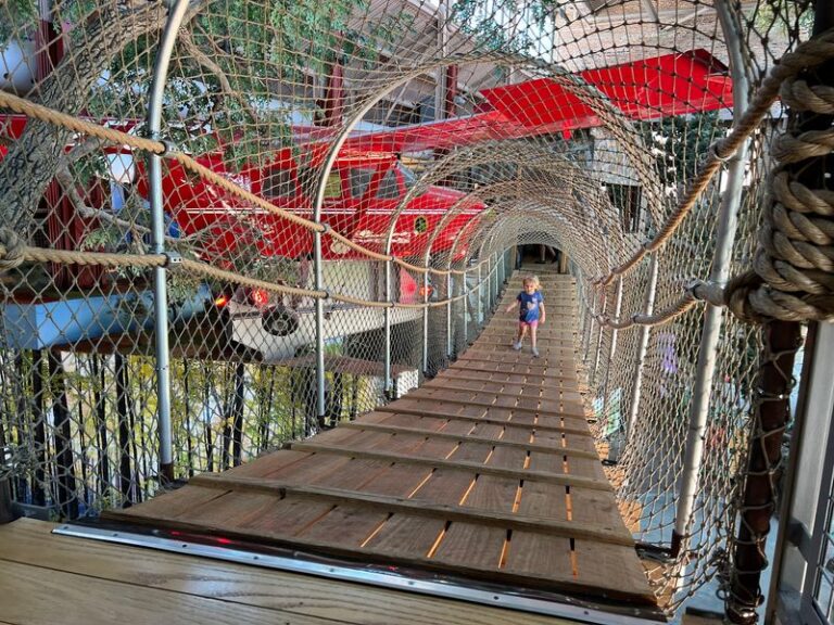 This Detroit Attraction Lets Kids Climb A 35-Foot Tree And Paddle Kayaks Without Leaving Indoors